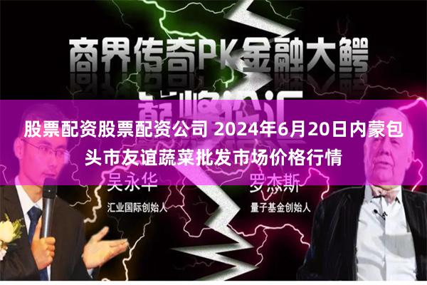 股票配资股票配资公司 2024年6月20日内蒙包头市友谊蔬菜批发市场价格行情