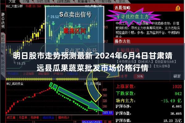 明日股市走势预测最新 2024年6月4日甘肃靖远县瓜果蔬菜批发市场价格行情