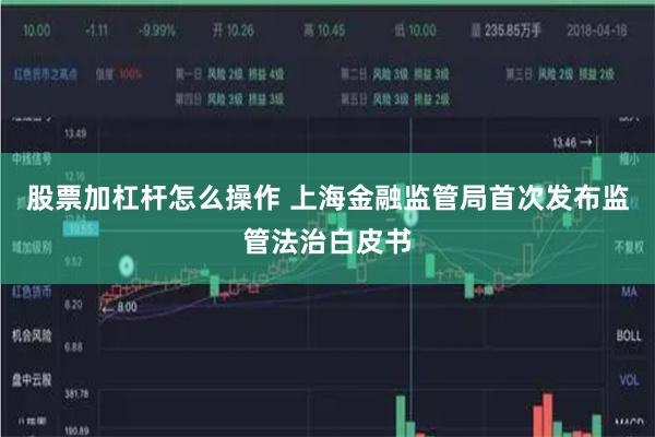 股票加杠杆怎么操作 上海金融监管局首次发布监管法治白皮书