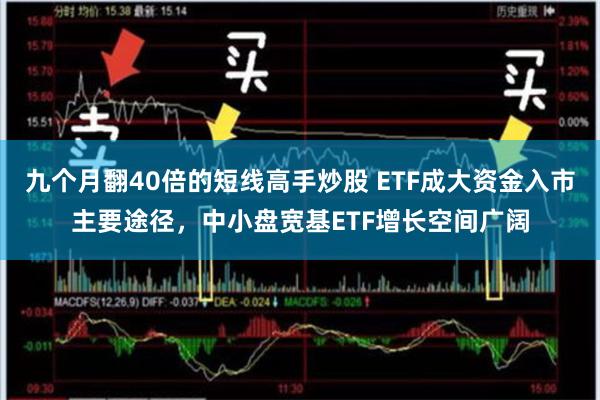 九个月翻40倍的短线高手炒股 ETF成大资金入市主要途径，中小盘宽基ETF增长空间广阔