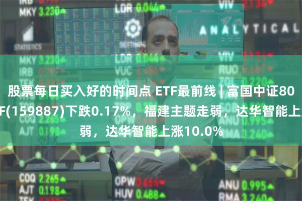 股票每日买入好的时间点 ETF最前线 | 富国中证800银行